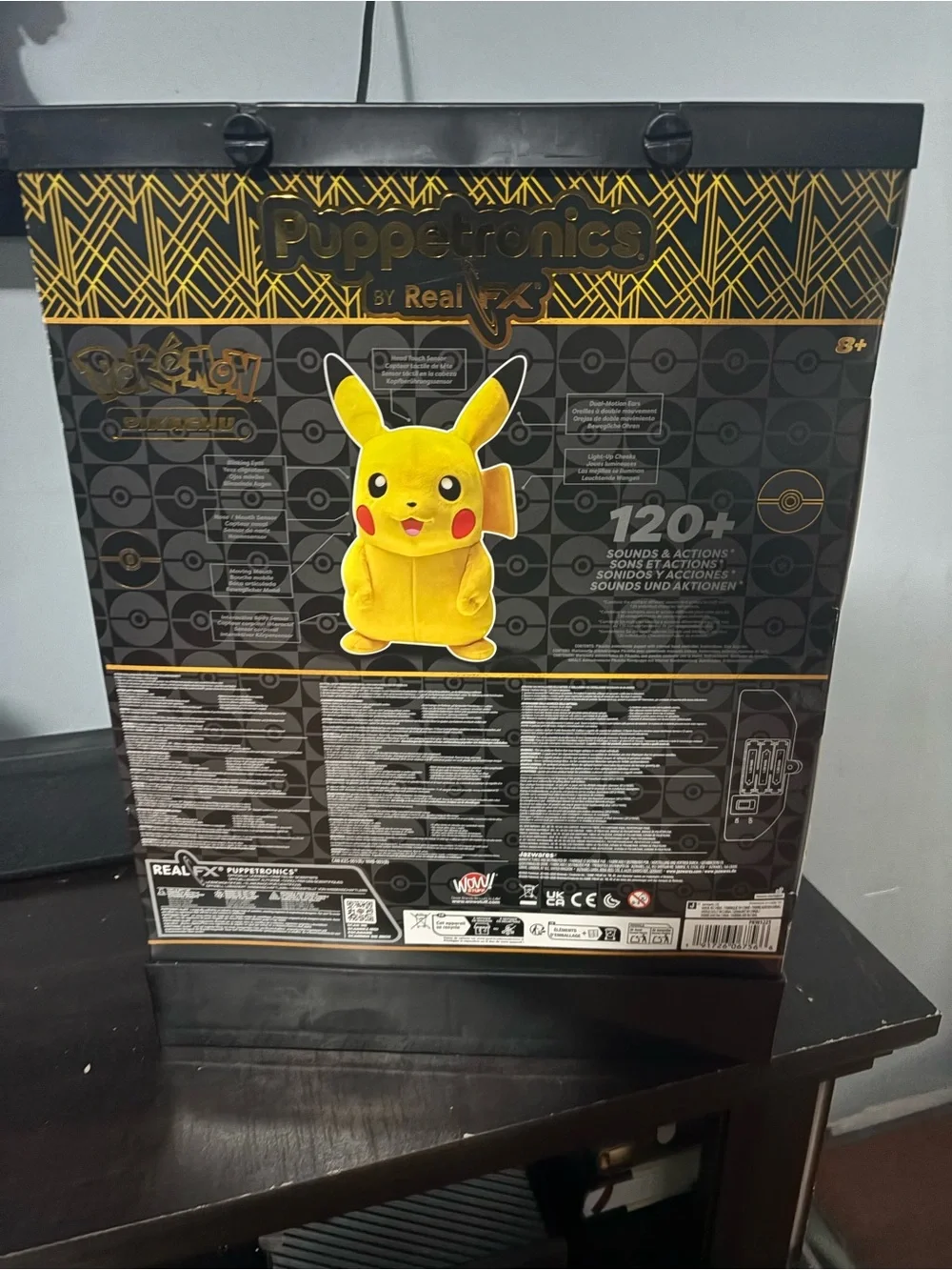 Pokémon Real FX Pikachu Interactive Plush Animatronic - Brand New Sealed